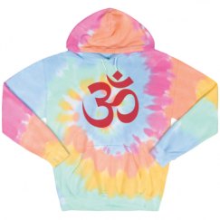 Unisex Tie-Dye Fleece Hoodie