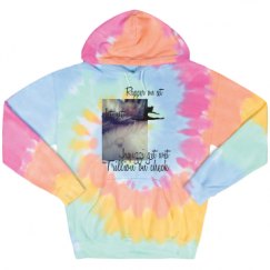 Unisex Tie-Dye Fleece Hoodie