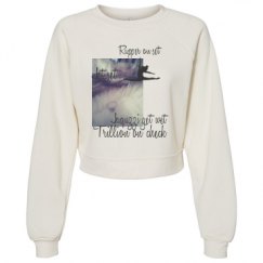 Women's Raglan Pullover Fleece