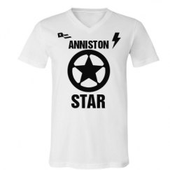 Unisex V-Neck Jersey Tee