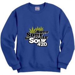 Unisex Film and Foil Crewneck Sweatshirt