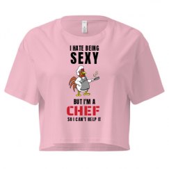 Ladies Festival Cali Crop Top Tee