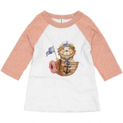 Toddler 3/4 Sleeve Raglan Tee