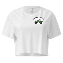 Ladies Festival Cali Crop Top Tee