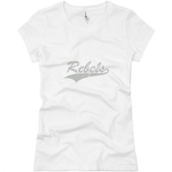 Ladies Slim Fit Basic Promo Jersey Tee