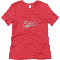 Ladies Relaxed Fit Super Soft Triblend Tee