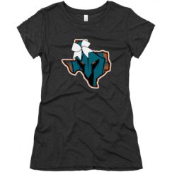 Ladies Slim Fit Super Soft Triblend Tee