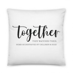 All Over Print 22 Inch Pillow