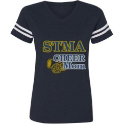 Ladies Relaxed Fit Vintage Sports Tee