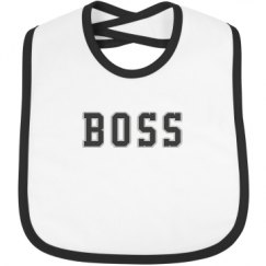 Infant Contrast Trim Bib