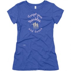 Ladies Slim Fit Super Soft Triblend Tee