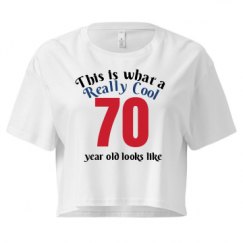 Ladies Festival Cali Crop Top Tee