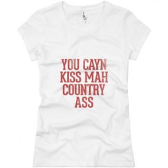 Ladies Slim Fit Basic Promo Jersey Tee