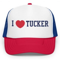 I Love Tucker Hat
