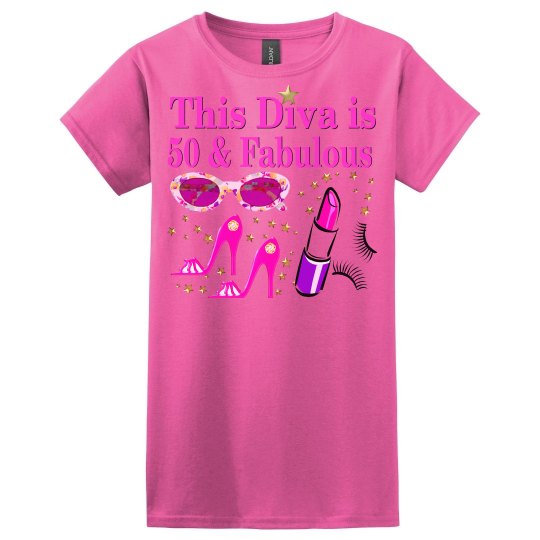 FABULOUS 50TH BIRTHDAY DIVA