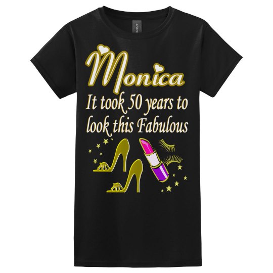 FABULOUS LOOKING 50 YEAR OLD BIRTHDAY DESIGN
