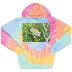 Unisex Tie-Dye Fleece Hoodie