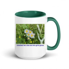 15oz Ceramic Mug with Color Inside