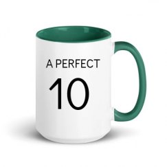 15oz Ceramic Mug with Color Inside