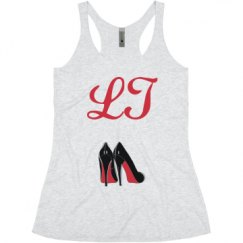 Ladies Slim Fit Super Soft Racerback Triblend Tank