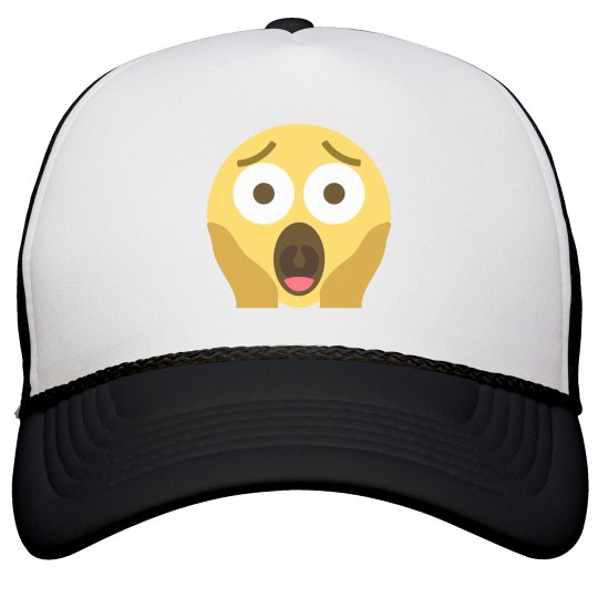 Face Screaming in Fear Snapback Hat Face Screaming in Fear Snapback Hat