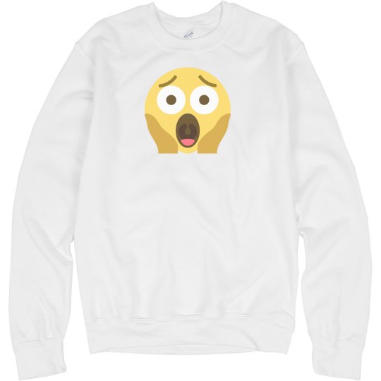 Face Screaming in Fear Unisex Sweatshirt Face Screaming in Fear Unisex Sweatshirt