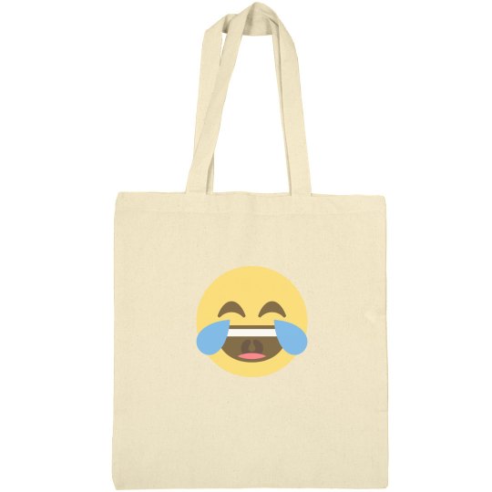 Face with Tears of Joy Tote Bag 