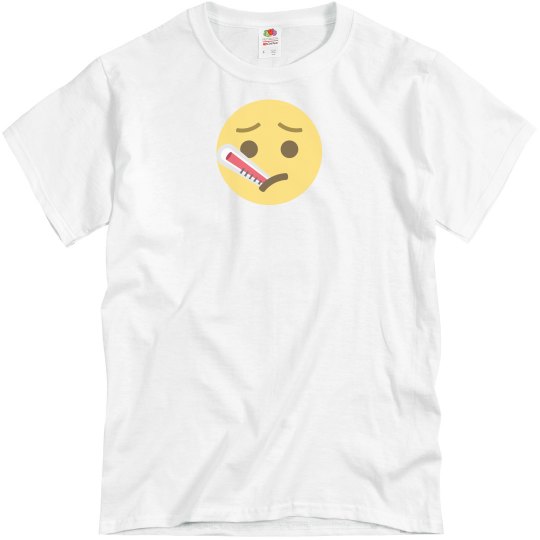 Face with Thermometer Unisex Tee