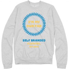 Im my own fan Gray/Warriors Sweat Shirt