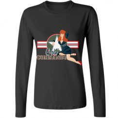 Ladies Relaxed Fit Basic Long Sleeve Tee