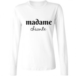 Ladies Relaxed Fit Basic Long Sleeve Tee