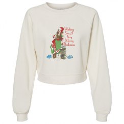 Women's Raglan Pullover Fleece