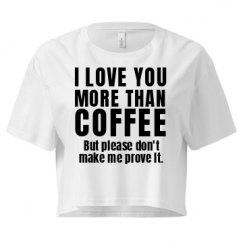 Ladies Festival Cali Crop Top Tee