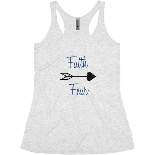 Faith Over Fear Juniors Tank Faith Over Fear Juniors Tank