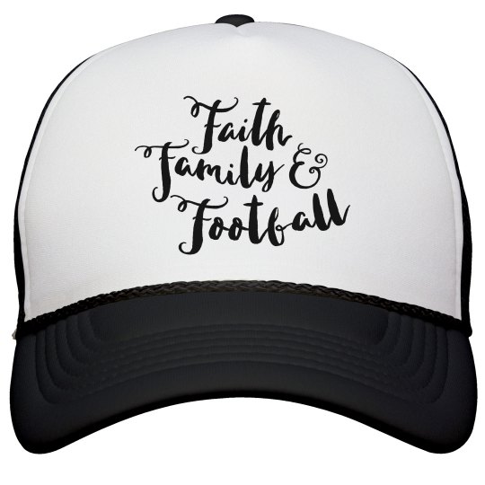 FAITH/FOOTBALL HAT