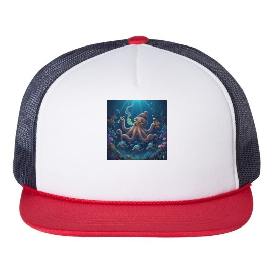 Farting Octopus trucker Farting Octopus trucker