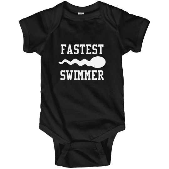 Fastest Swimmer Onesie Fastest Swimmer Onesie