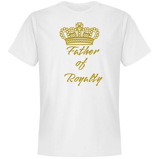 Father of Royalty Lone Sleeve- white