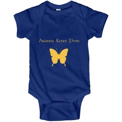 Arianna bfly onesie