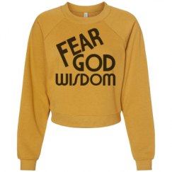 Women's Raglan Pullover Fleece