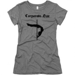 Ladies Slim Fit Super Soft Triblend Tee