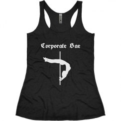 Ladies Slim Fit Super Soft Racerback Triblend Tank