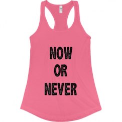 Ladies Slim Fit Racerback Tank Top