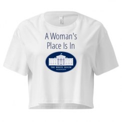 Ladies Festival Cali Crop Top Tee