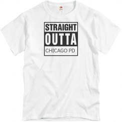 Mens straight outta tee