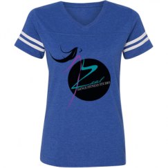Ladies Relaxed Fit Vintage Sports Tee