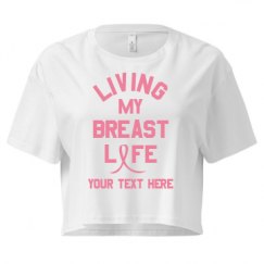 Ladies Festival Cali Crop Top Tee