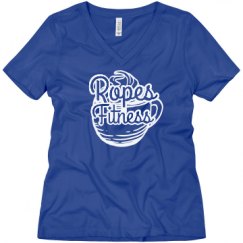 Ladies Relaxed Fit V-Neck Tee