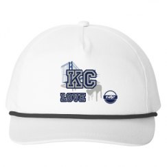 Snapback Five-Panel Rope Hat