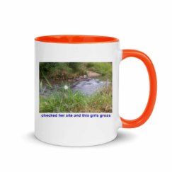 11oz Ceramic Mug with Color Inside